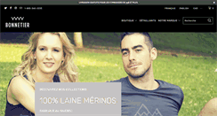 Desktop Screenshot of lebonnetier.com